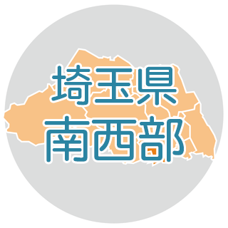 埼玉県南西部の地図