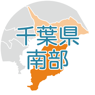 千葉県南部の地図