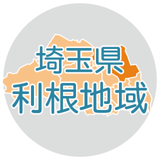 埼玉県利根地域の地図