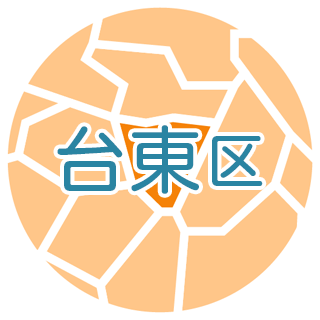 東京都台東区の地図