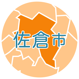 千葉県佐倉市の地図