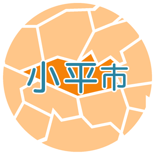 東京都小平市の地図