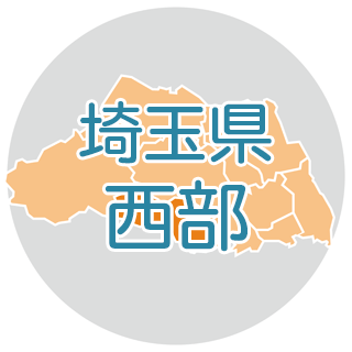 埼玉県西部の地図