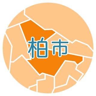 千葉県柏市の地図